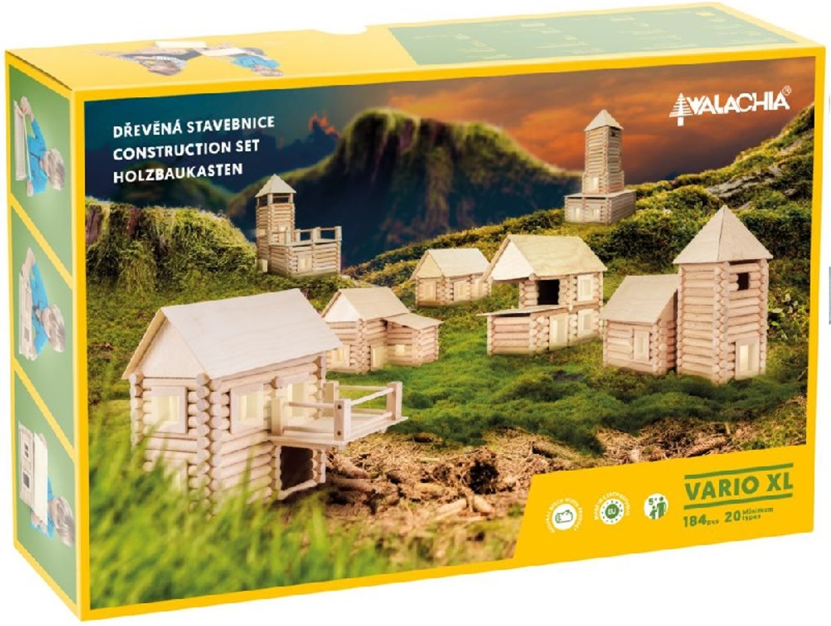 Vario Bouwset XL 184 stukjes Walachia W21