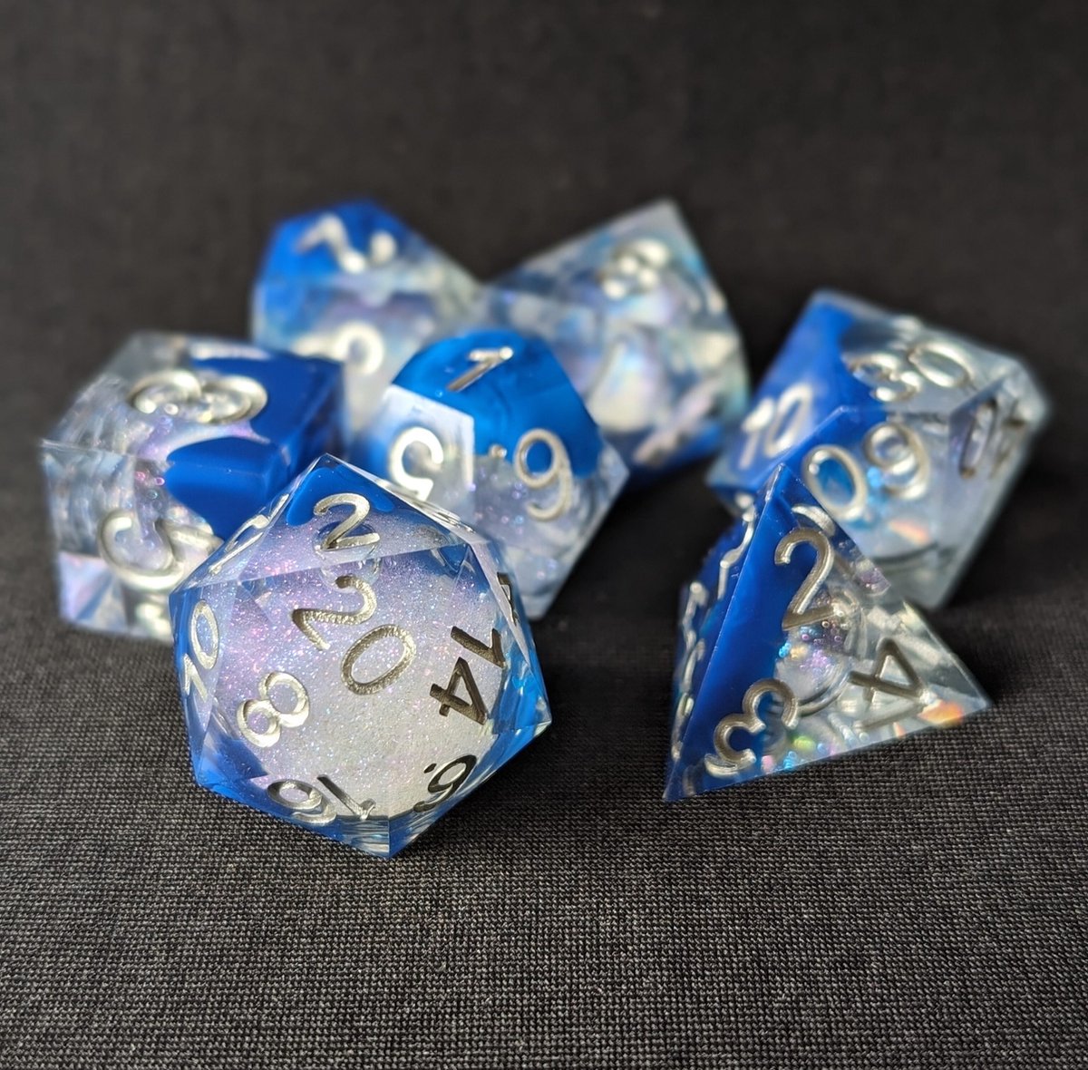 Calligraphers Decision DnD Dice - Dungeons & Dragons - Dice Set