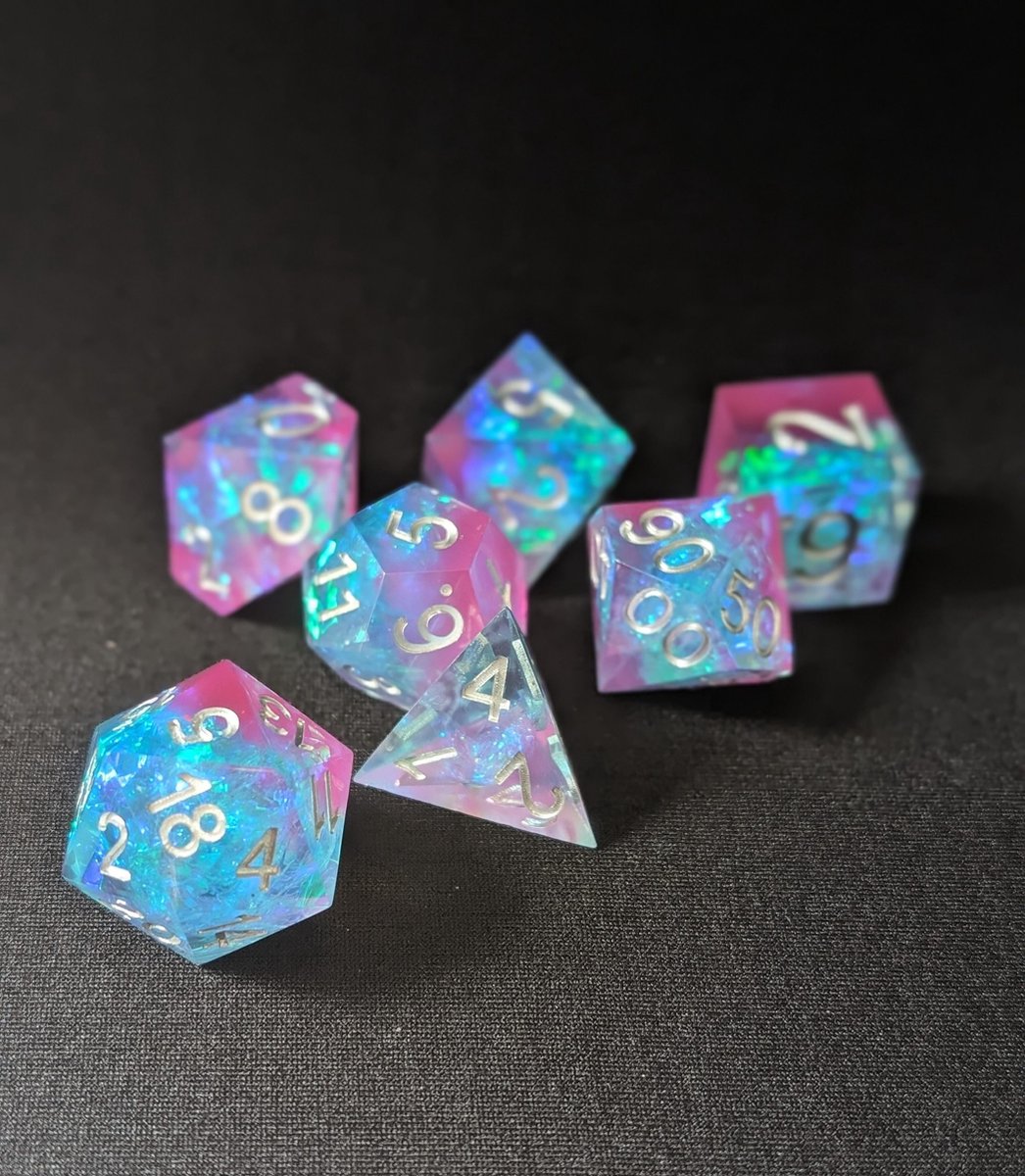 FoilForged - Bubbelgum DnD Dice - Dungeons & Dragons - Dice Set