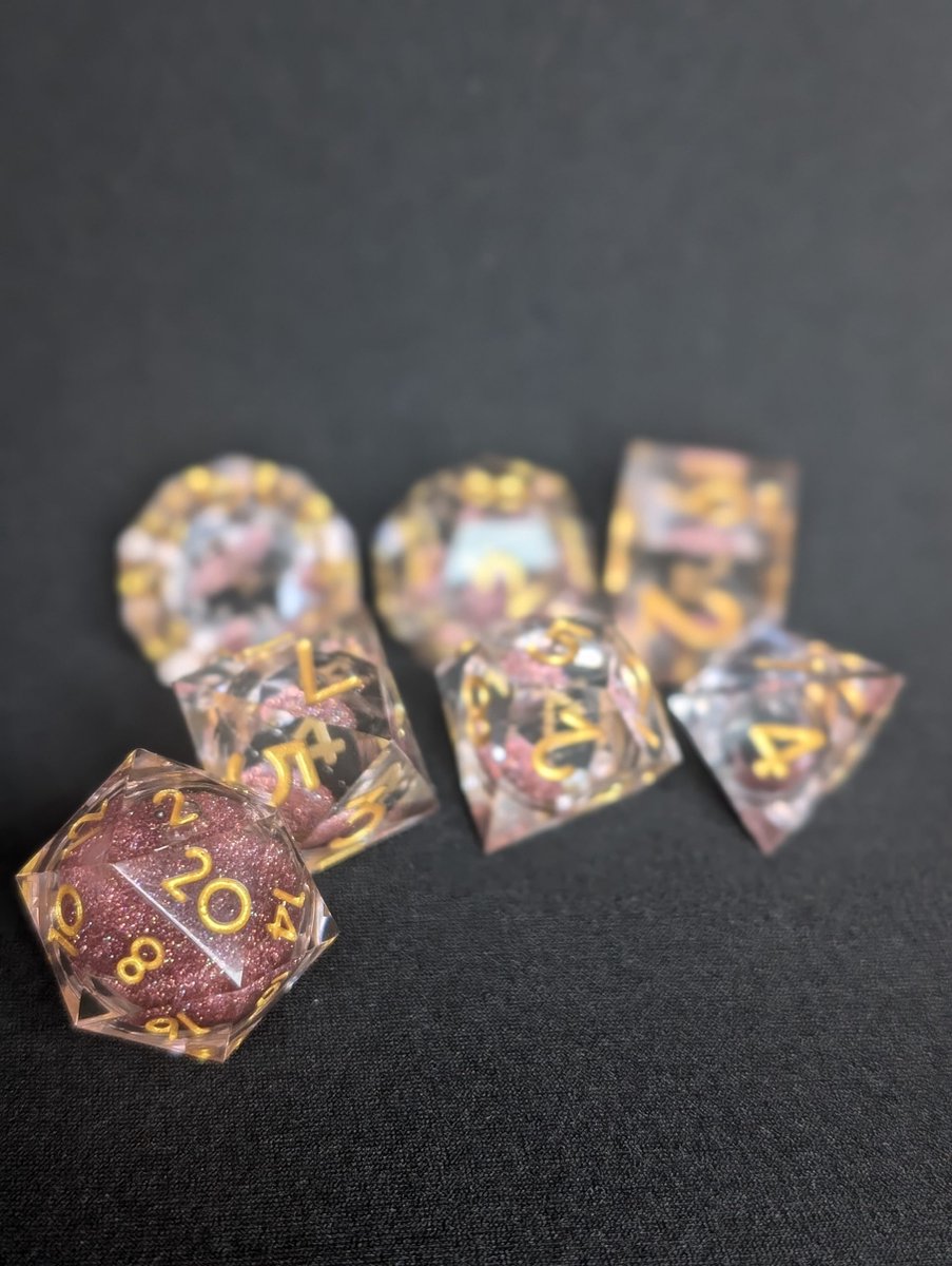 Royal Majesty DnD Dice - Dungeons & Dragons - Dice Set