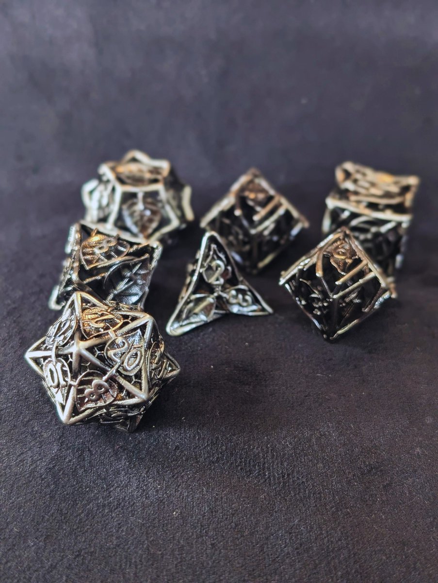 Sylvan Hollow DnD Dice - Dungeons & Dragons - Dice Set