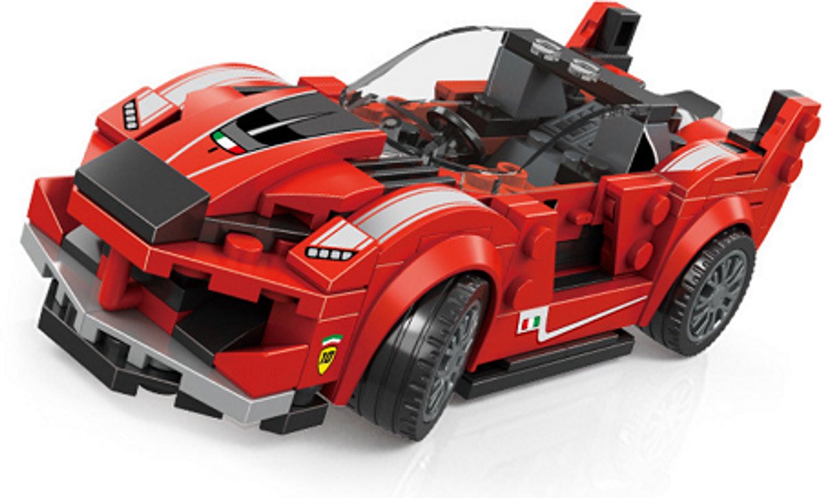 Wange 2876 - supercar - raceauto bouwen - 151 pcs - 6+