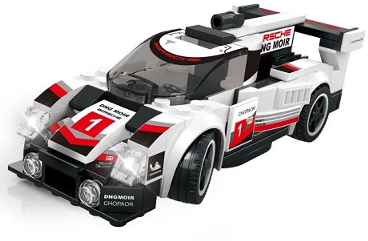 Wange supercar 2883 - porsche raceauto - 175 pcs - 6+