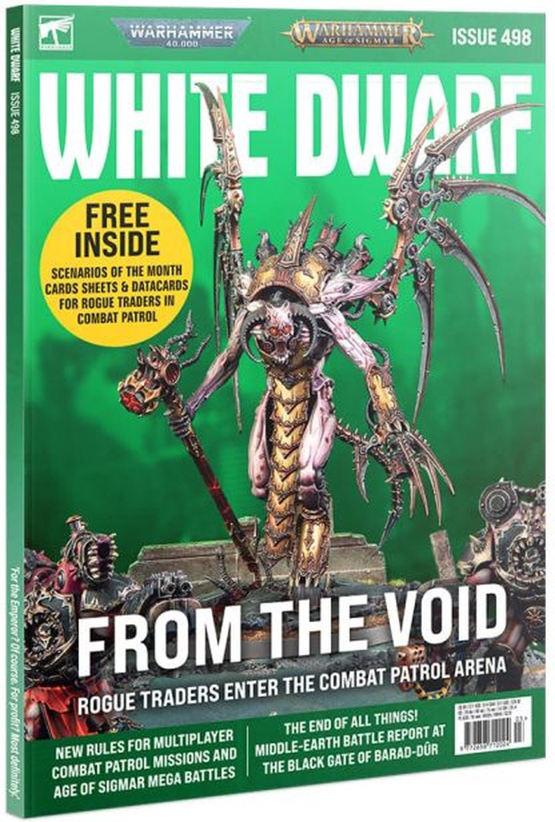 White Dwarf Magazine, issue 498 maart 2024