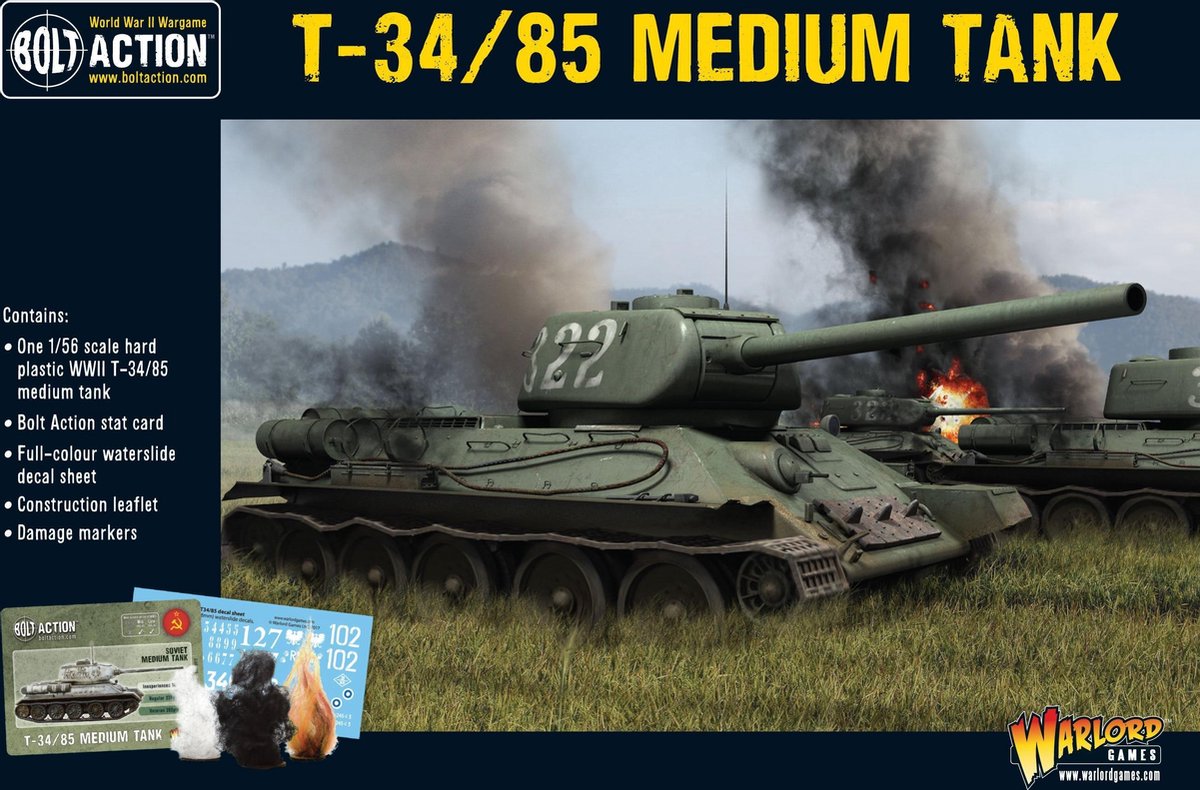 Bolt Action: T-34/85