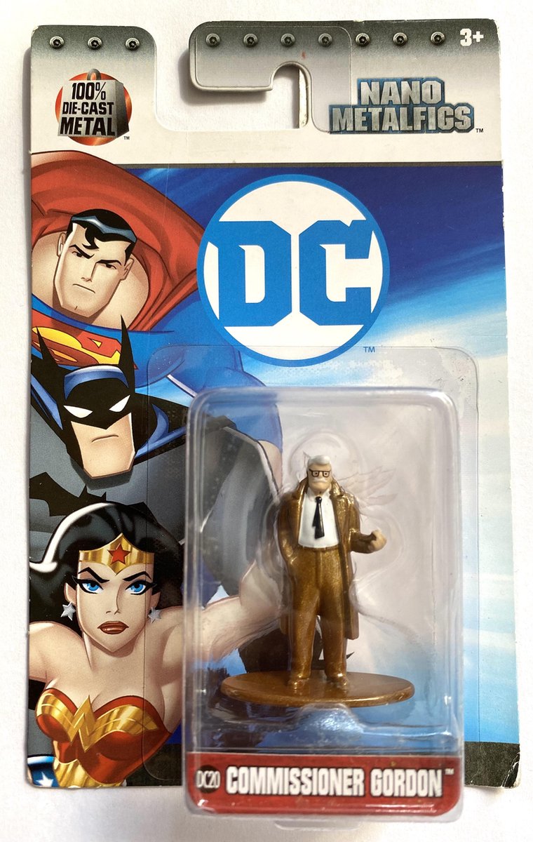 Nano Metalfigs DC20 Commissioner Gordon