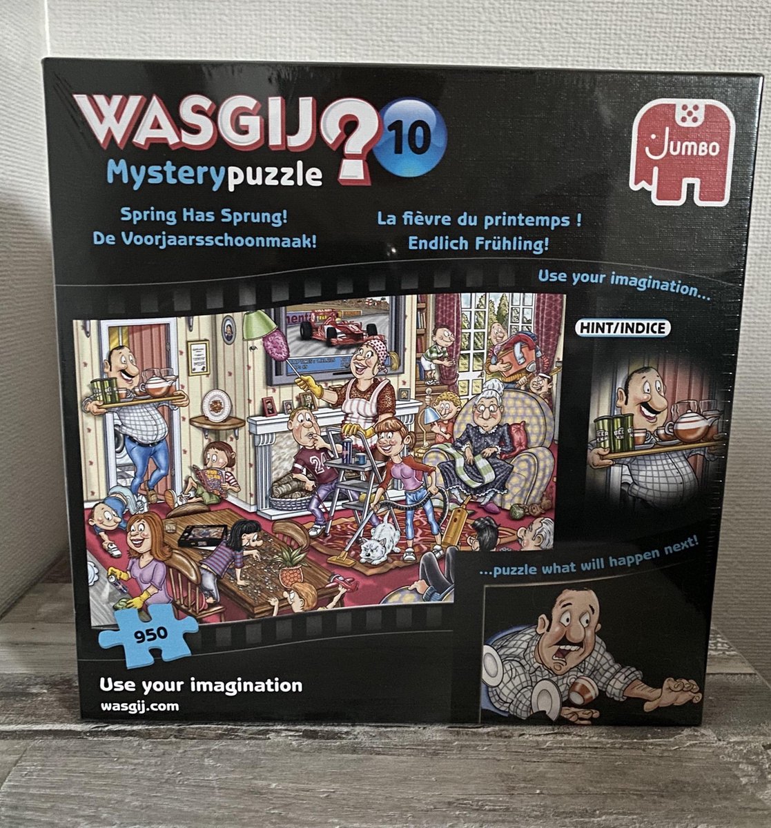 Wasgij 10 mystery puzzle De voorjaarsschoonmaak 950 stukjes