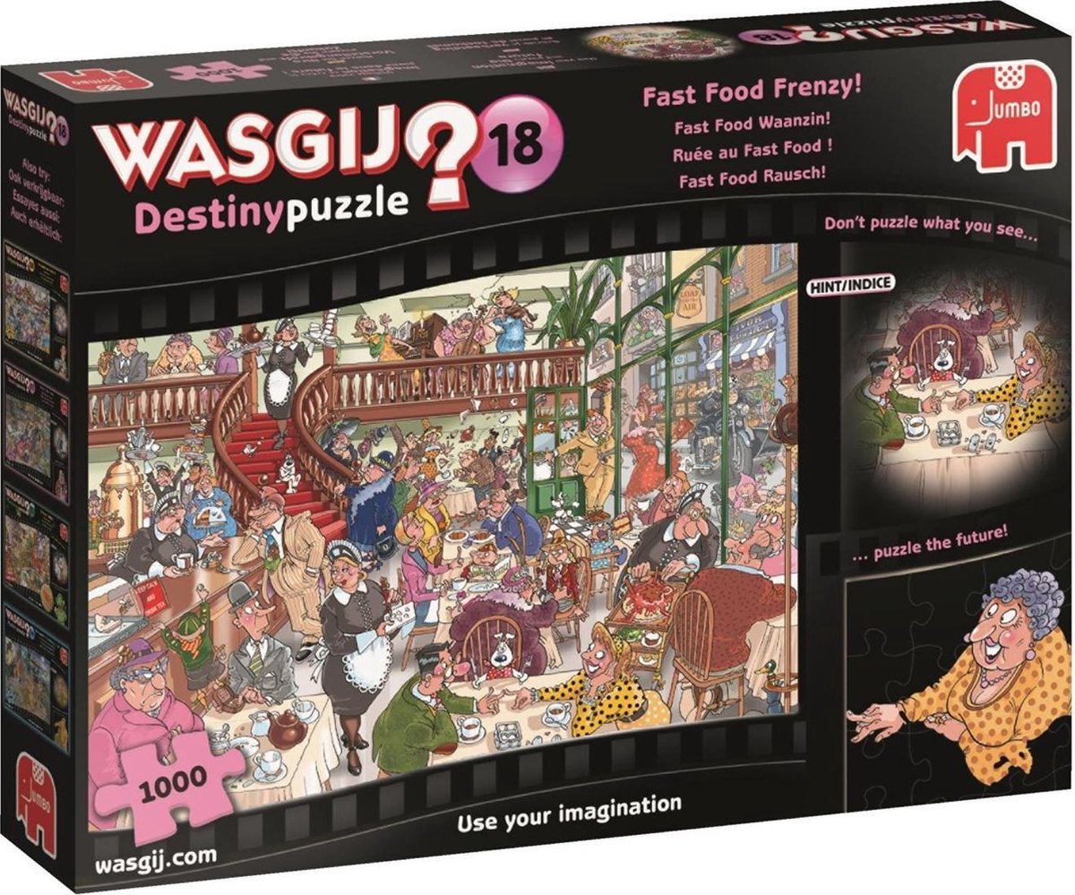 Wasgij Destiny 18 - Fast Food Waanzin - 1000 stukjes puzzel