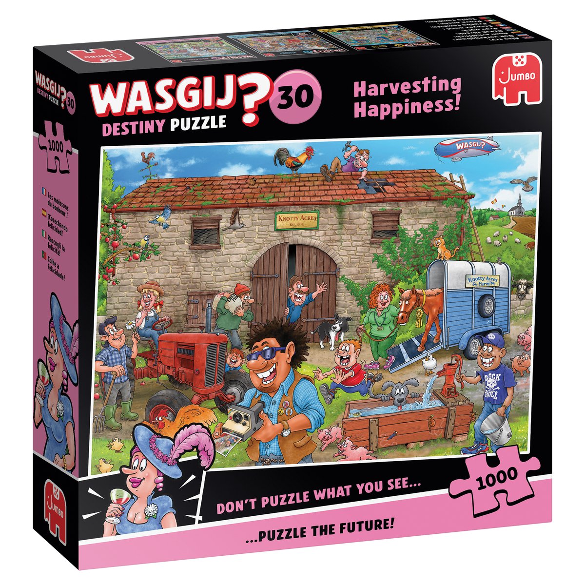 Wasgij Destiny 30 - Een gelukkige oogst! - 1000 stukjes puzzel - Legpuzzel voor volwassenen - Vanaf 12 jaar puzzels