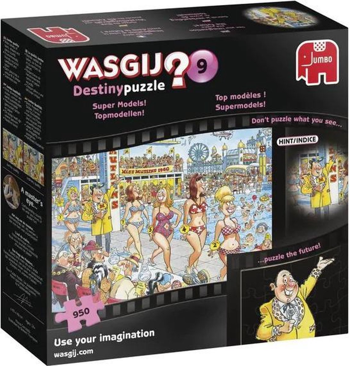 Wasgij Destiny 9 Puzzel Supermodellen - 950 stukjes