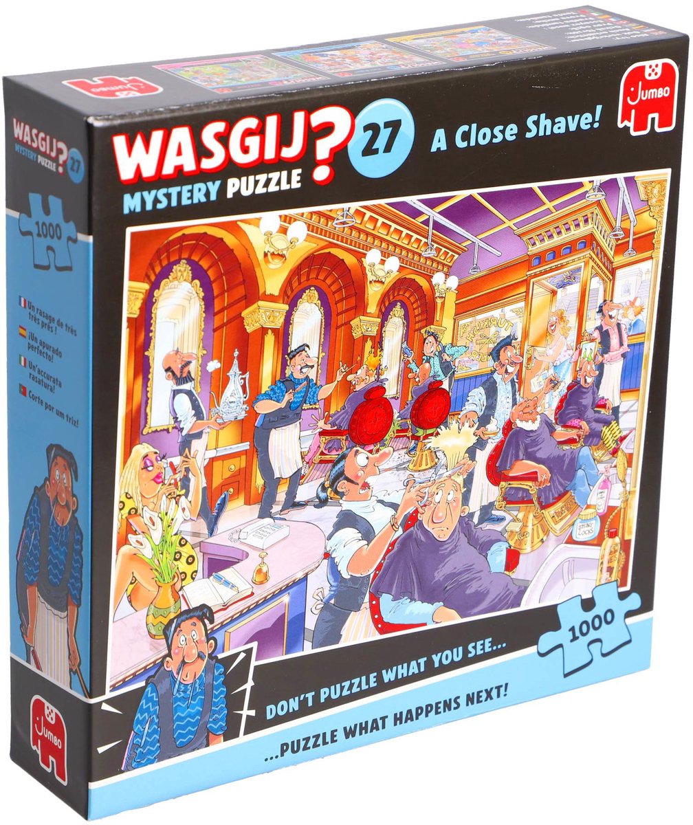 Wasgij Mystery 27 - Vlam In De Pan! - 1000 Stukjes puzzel - Legpuzzel volwassenen