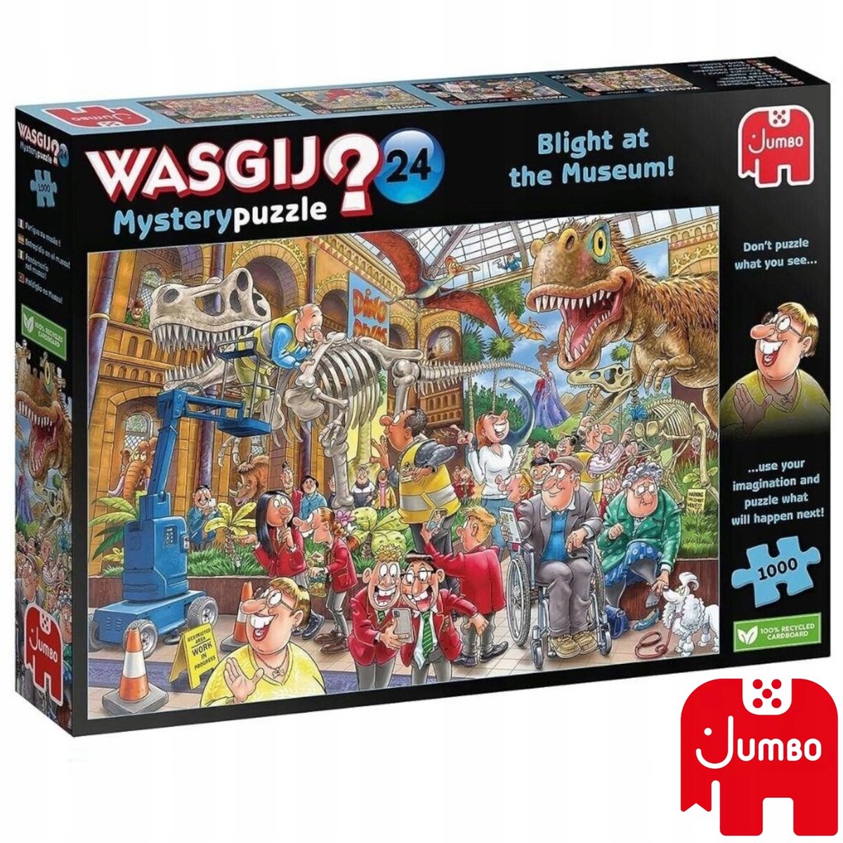 Wasgij Mystery Puzzel 1000 Stukken - Museum Mysterie