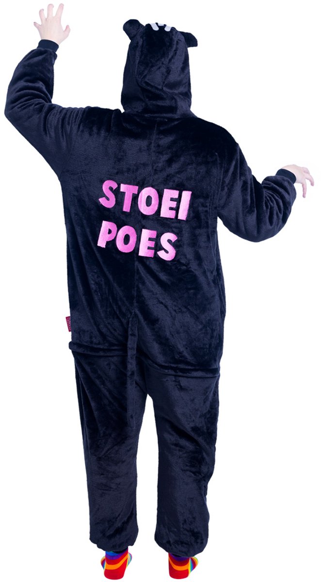 Katten onesie - Dieren onesie - Verkleedkleding - Stoeipoes - XS/S