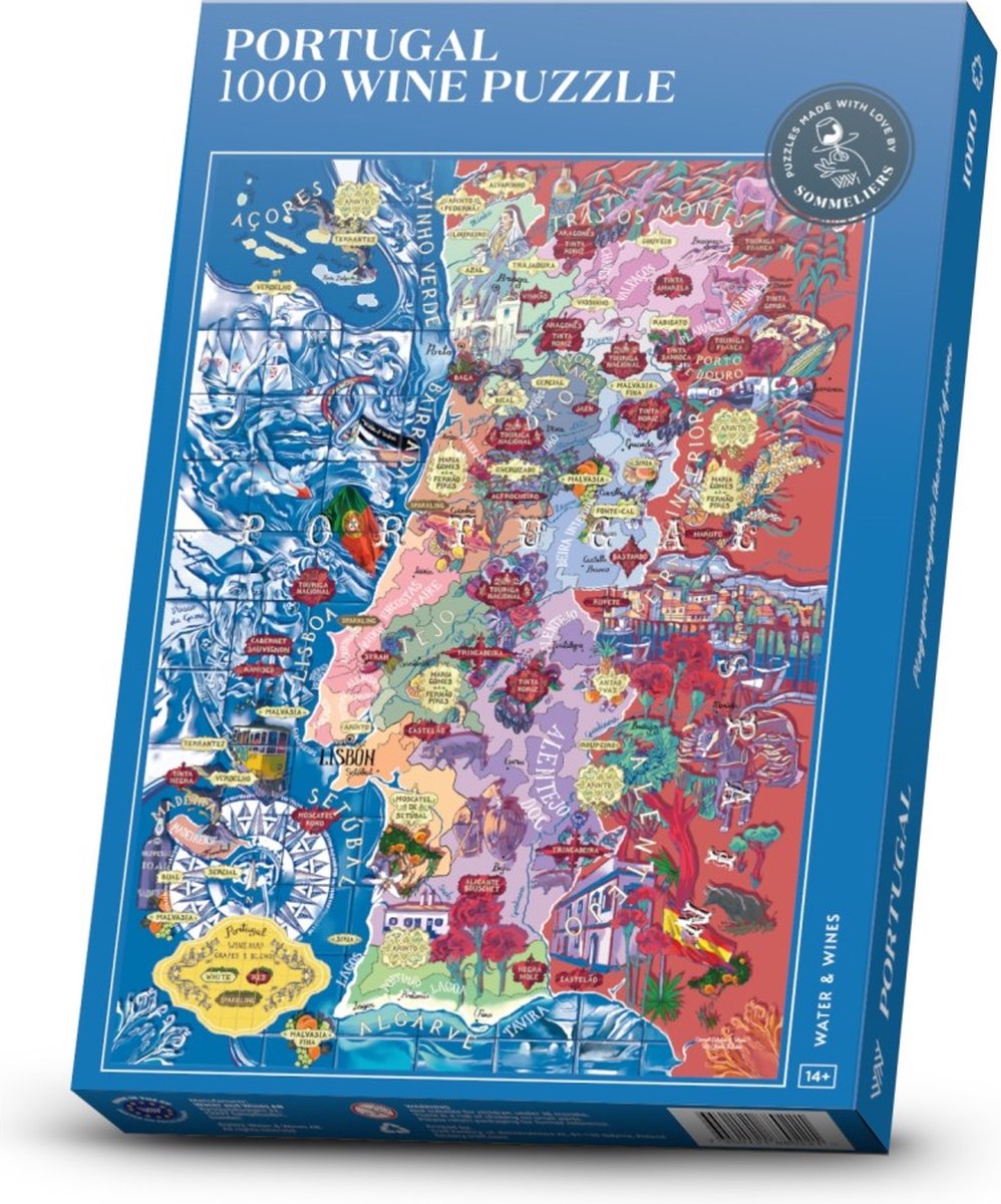 Water & Wines - Wijnpuzzel - Portugal