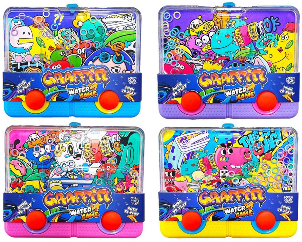 Watergeduldspel Graffiti