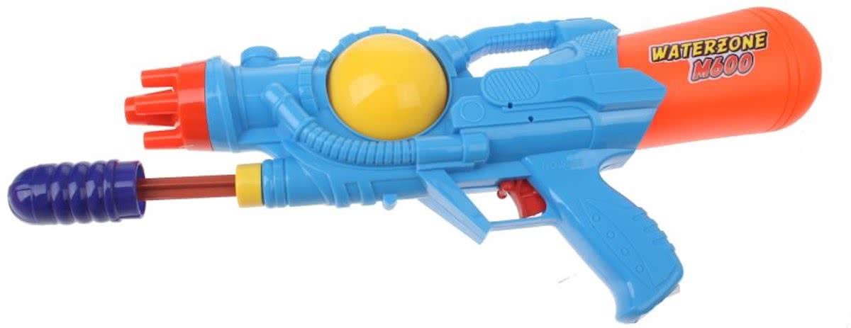 Waterzone Waterpistool M600 38 Cm Blauw