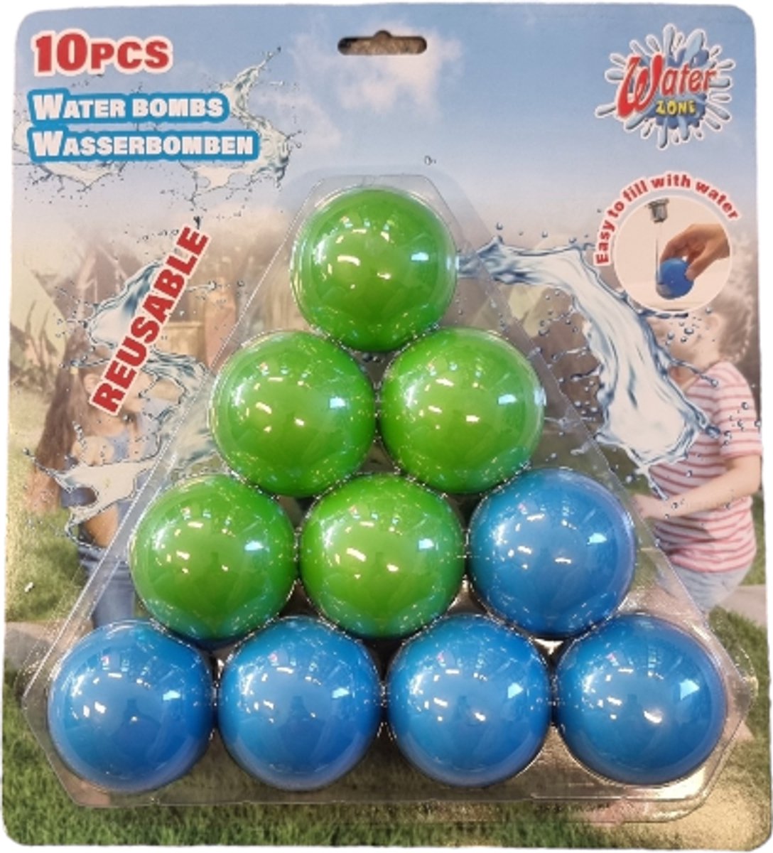 watterbommen hervulbaar - milieuvriendelijke waterballonnen - Feestjecreatief
