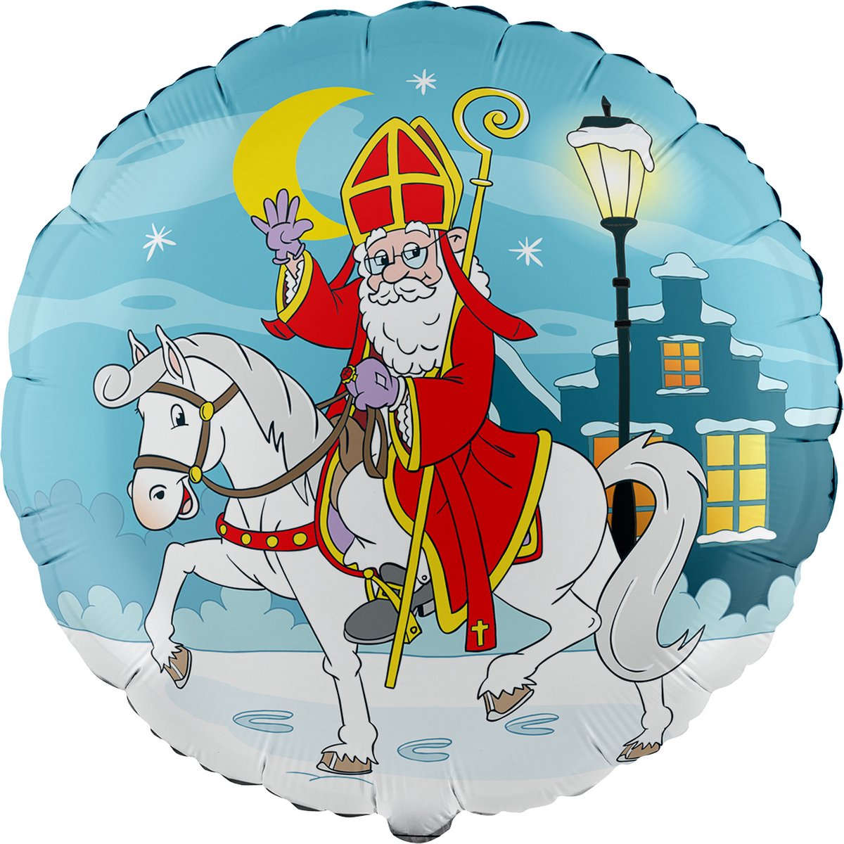 3x Folieballon Sinterklaas 18