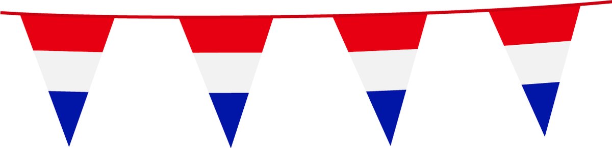 Vlaggenlijn Nederland 10 Meter - Holland Voetbal EK WK Landen Feest Versiering Decoratie