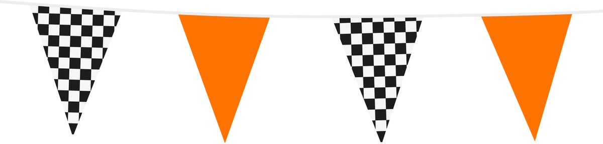 Vlaggenlijn PE Race Oranje