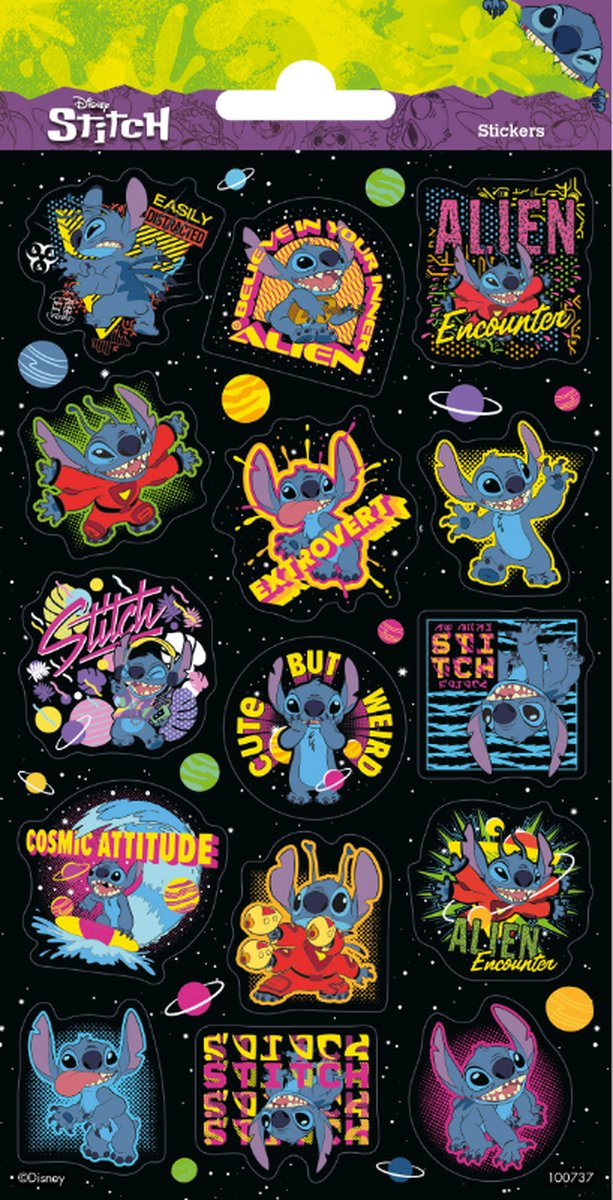 Wefiesta - Stickers Stitch Alien