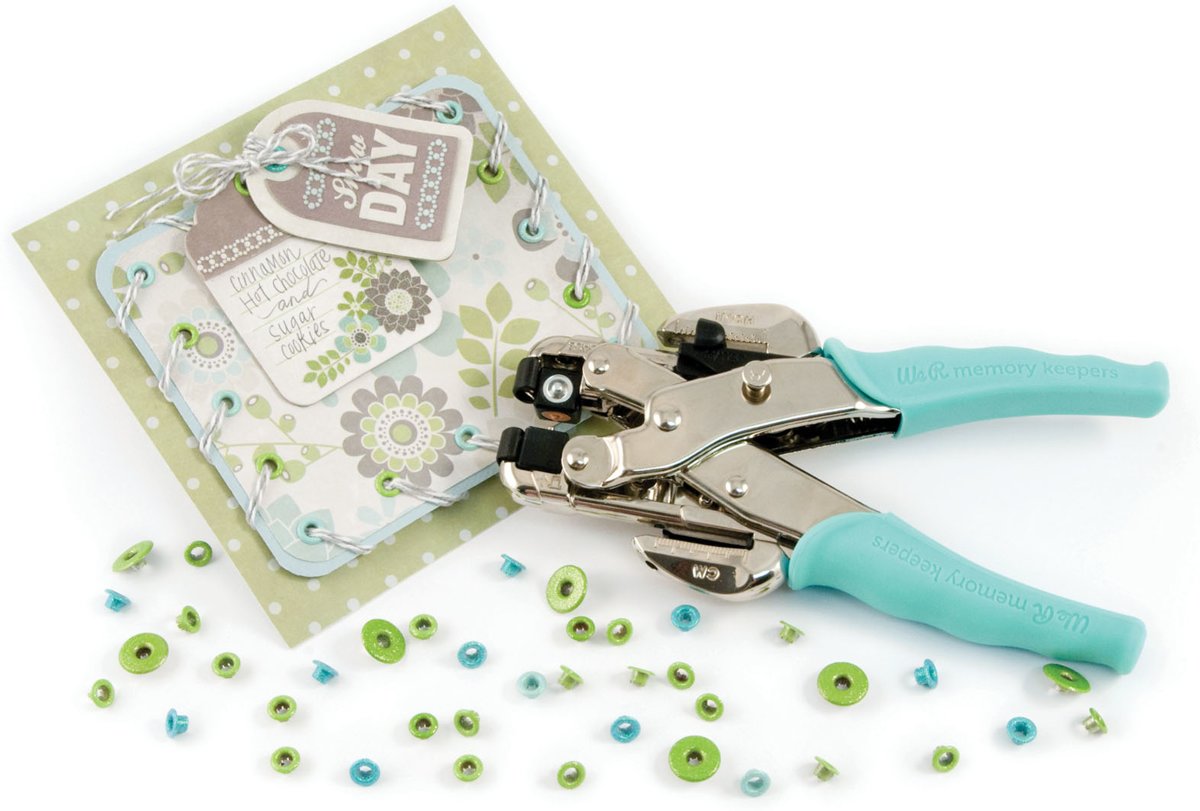 We R Memory Keepers Crop-A-Dile TEAL - Perforatietang