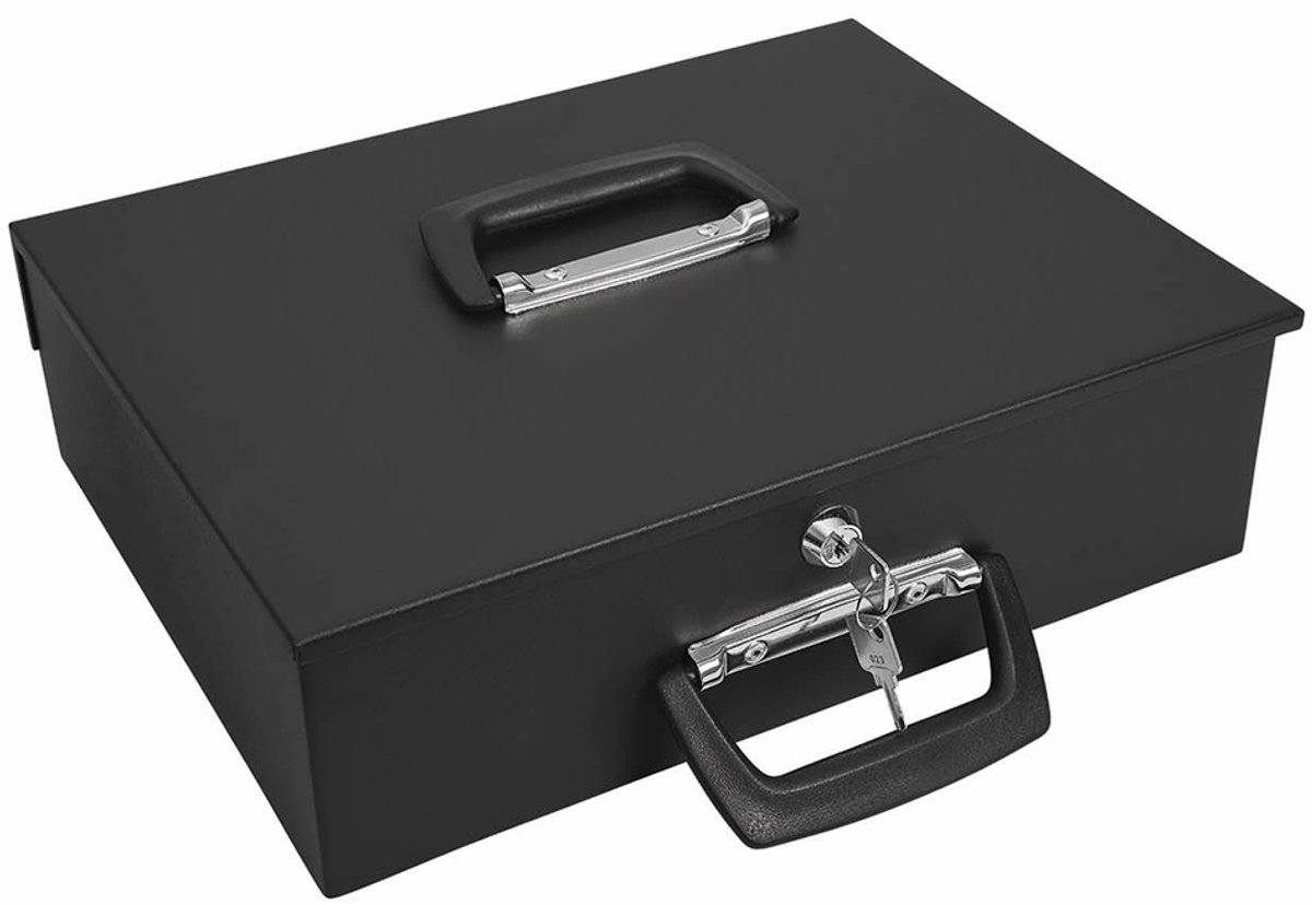 WEDO Geldtelkist Universa, lichtgrijs