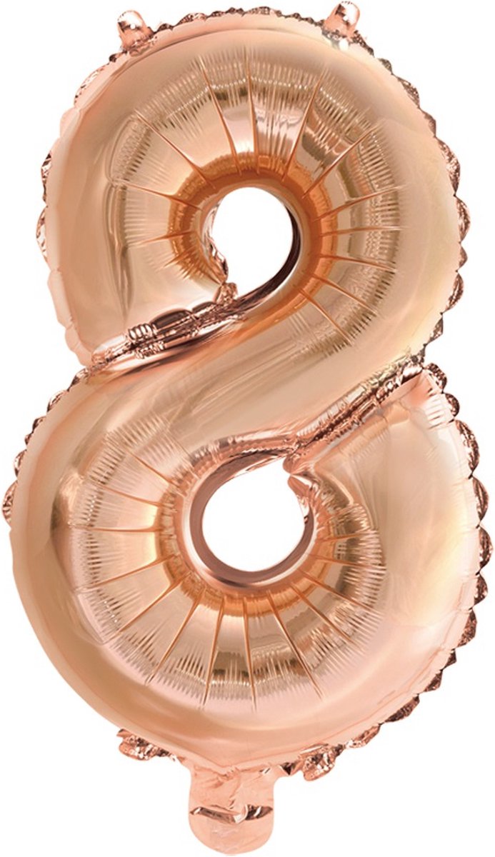 Rosé goud cijfer 8