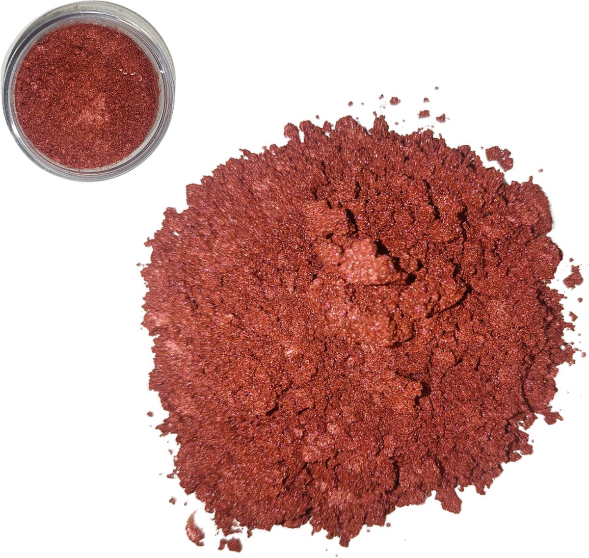 Mica poeder rood (wijn)- 10 gram per zakje - Pigment poeder– Epoxy kleur - bruisballen kleurstof - Zeep kleurstof- Kleurpoeder - DIY – Voor Zeep, Kaarsen - Kleurstof - Pigment Mica pigment -