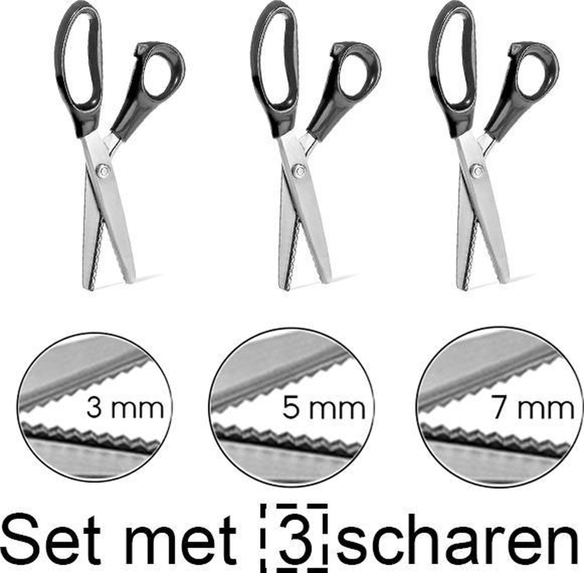 XL Kartelschaar Voor Textiel - Stof Schaar - Kleermakersschaar - Professionele Textiel Schaar - Geschikt voor Stof / denim / Leer /