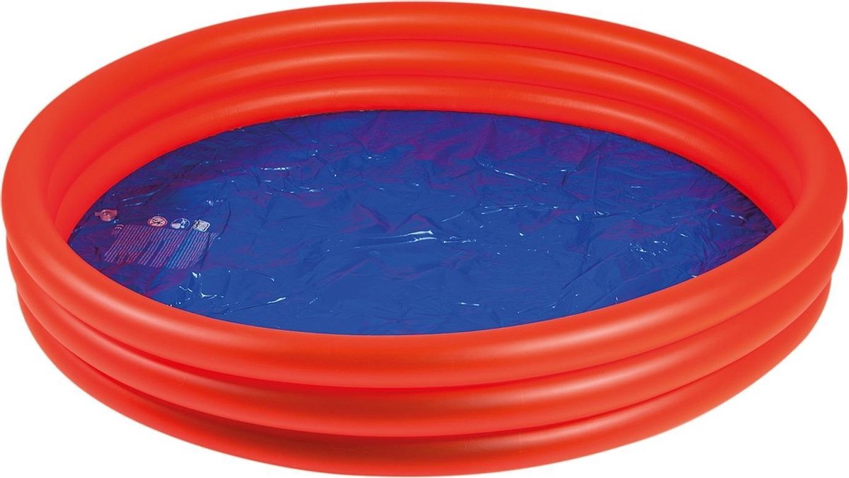 Wehncke Opblaaszwembad 175 X 31 Cm Rood/blauw