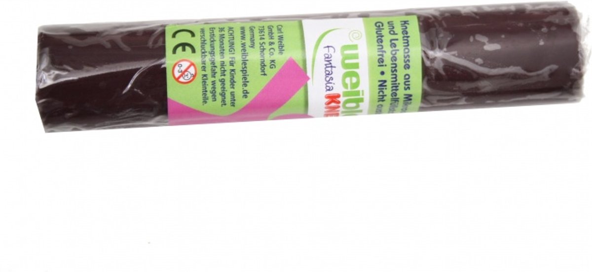 Weible Knet Fantasie Klei Rollen Bruin - 100 Gram