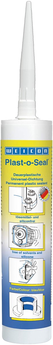 WEICON Plast-o-Seal – 300g cartridge hittebestendige afdichtmassa