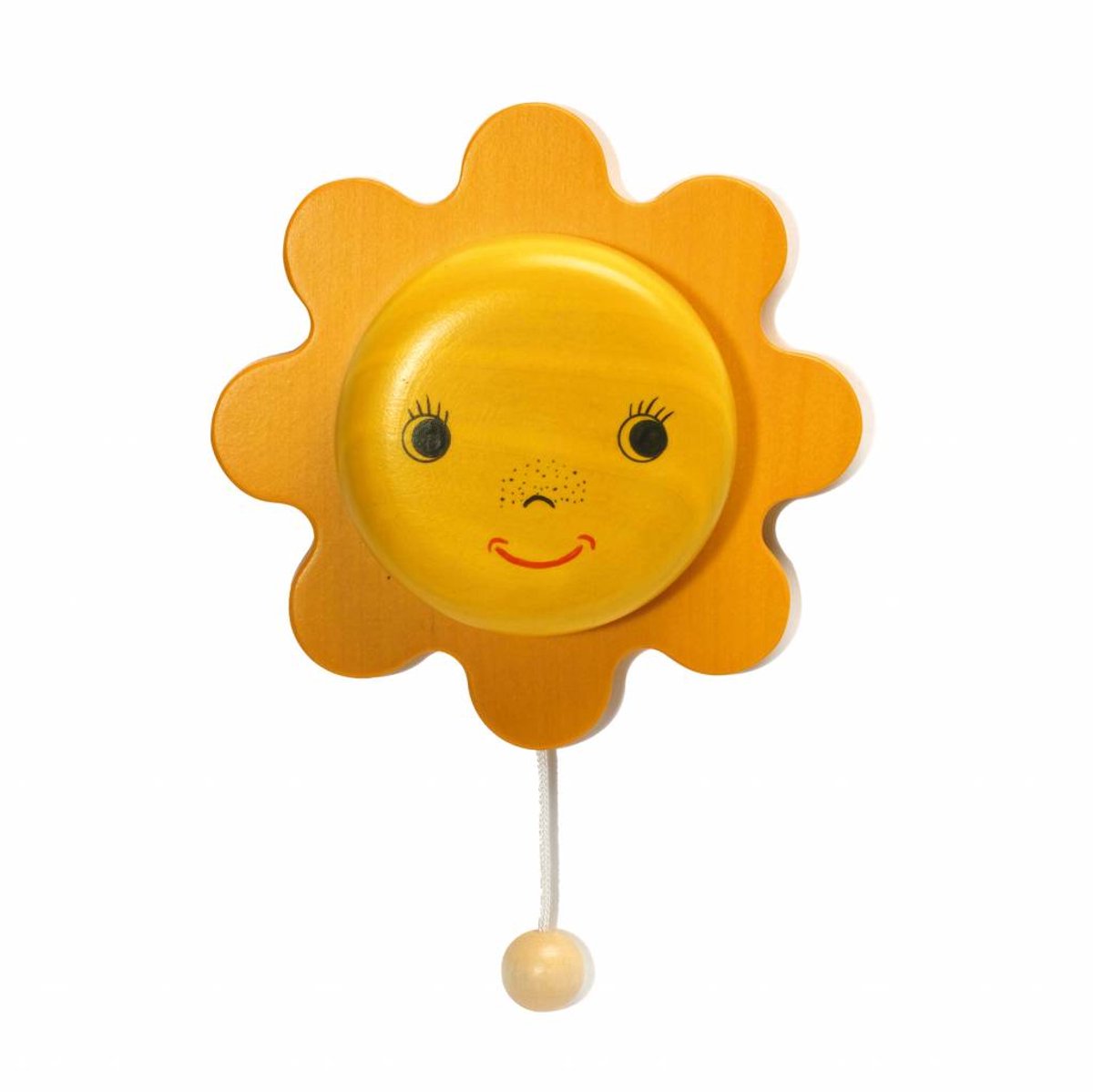 Muziekdoos Wand Zon Hout