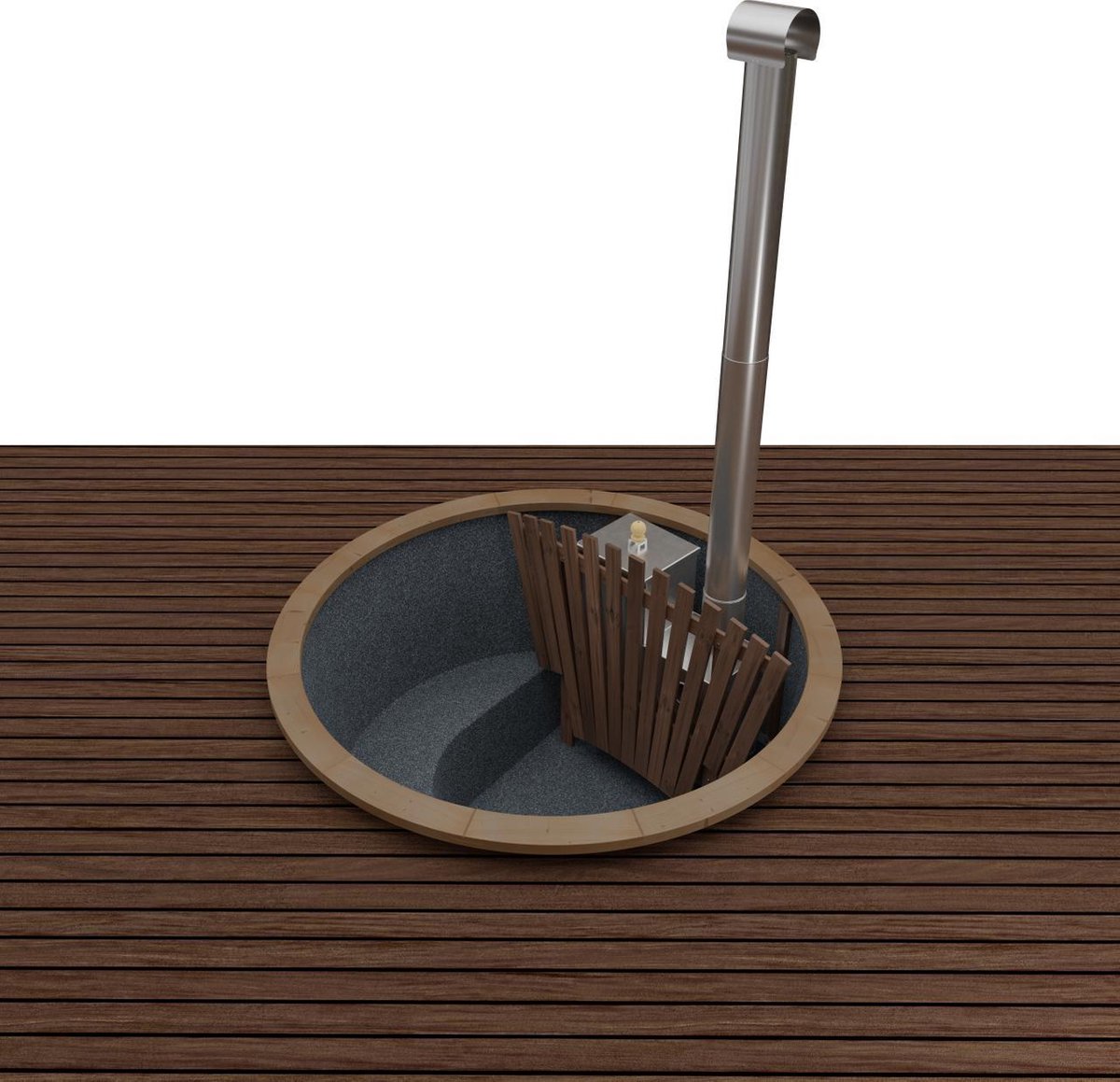 Hottub Exclusive terrace woody