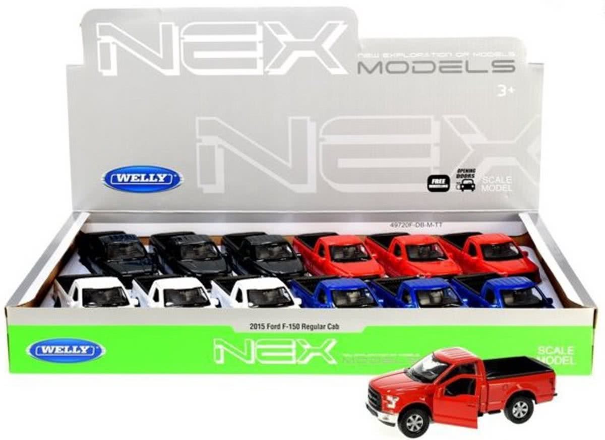Ford F-150 Regular Cab 12 Welly Scales 1:34-1:39 collection 4-ass