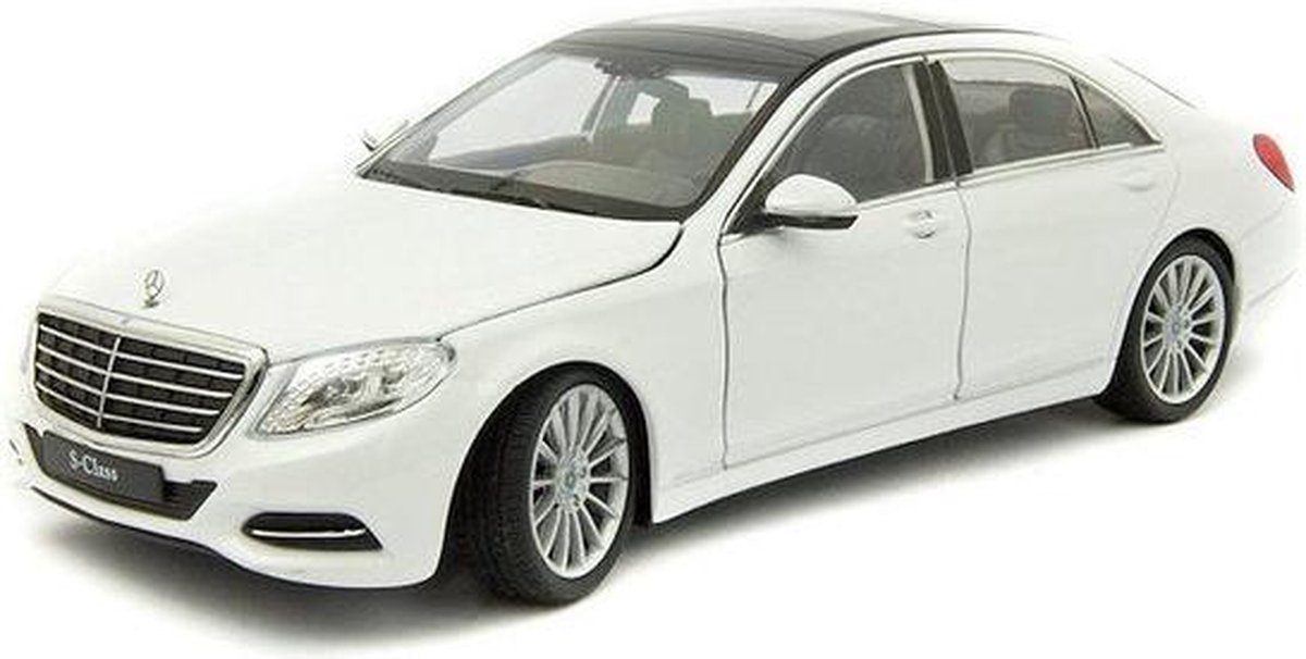 Mercedes-Benz S-Class (Wit) 1:24 Welly