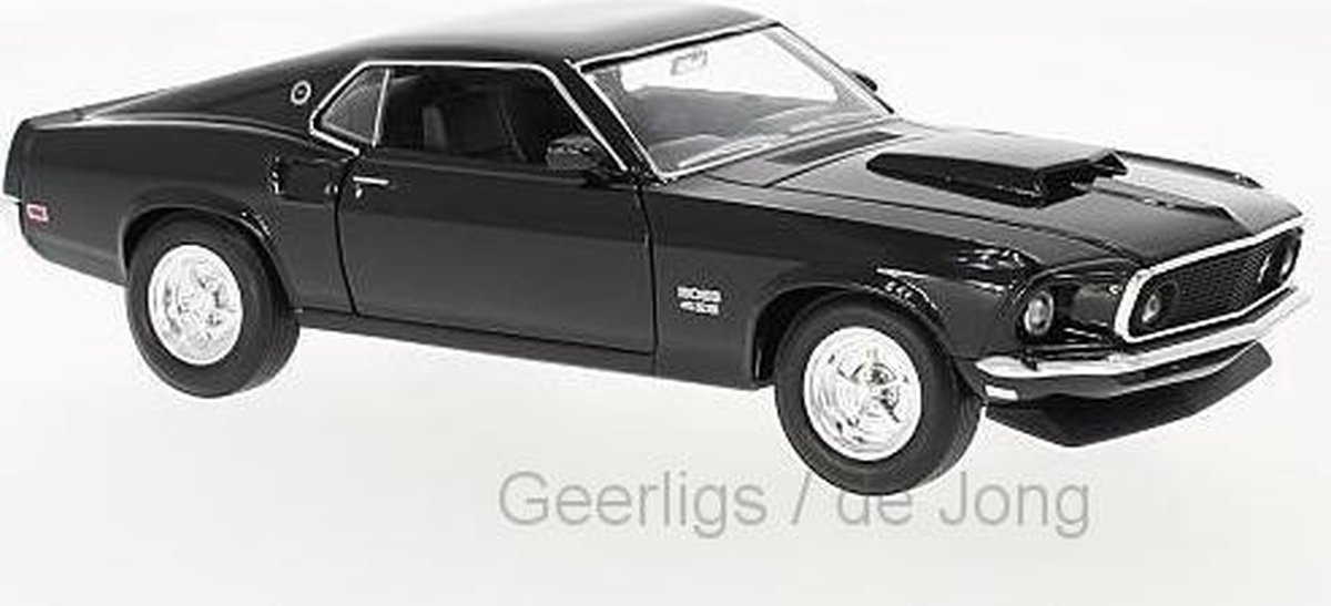 WELLY Ford MUSTANG BOSS 429 1969 schaalmodel 1:24