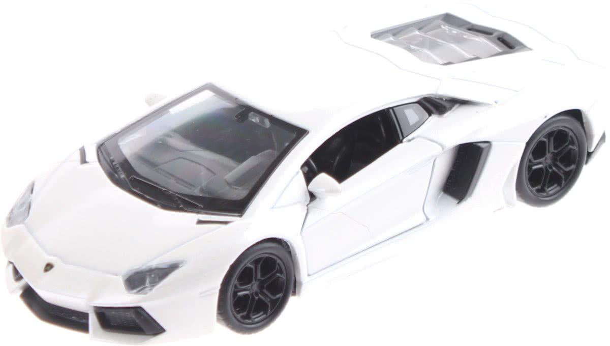 Welly Miniatuur Lamborghini Aventador Wit