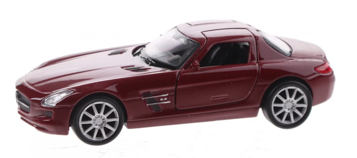 Welly Schaalmodel Nex Mercedes-benz Die-cast Rood 11 Cm