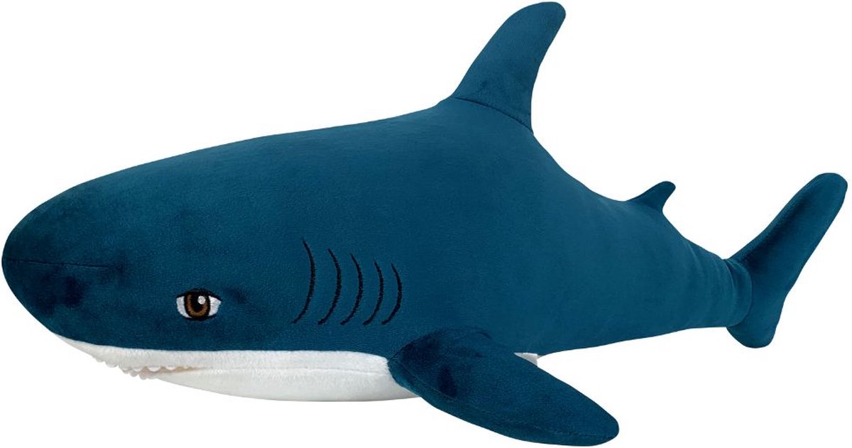 WP Merchandise - Knuffel - Haai turquoise 100 cm