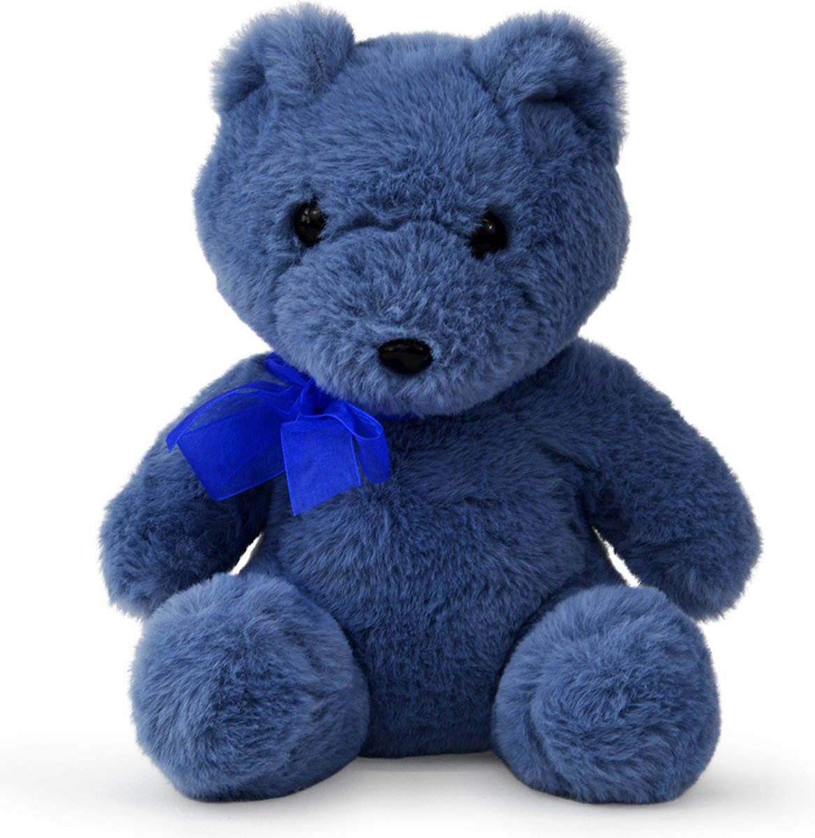 WP Merchandise - Pluche Knuffel - Blauwe Teddybeer Cloud 21 cm