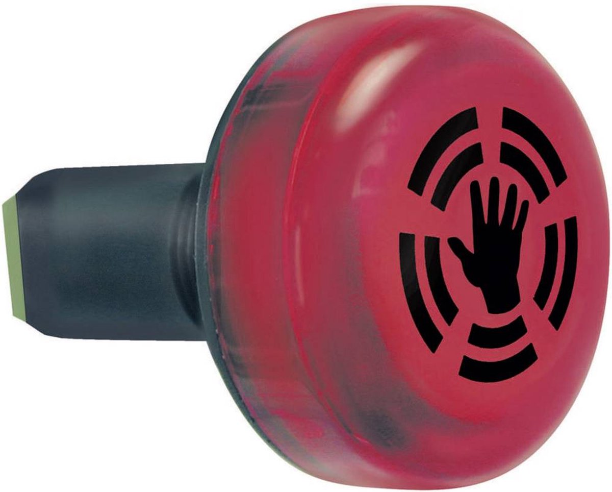   Combi-signaalgever LED 450.100.55 Rood Continulicht 24 V/DC 80 dB