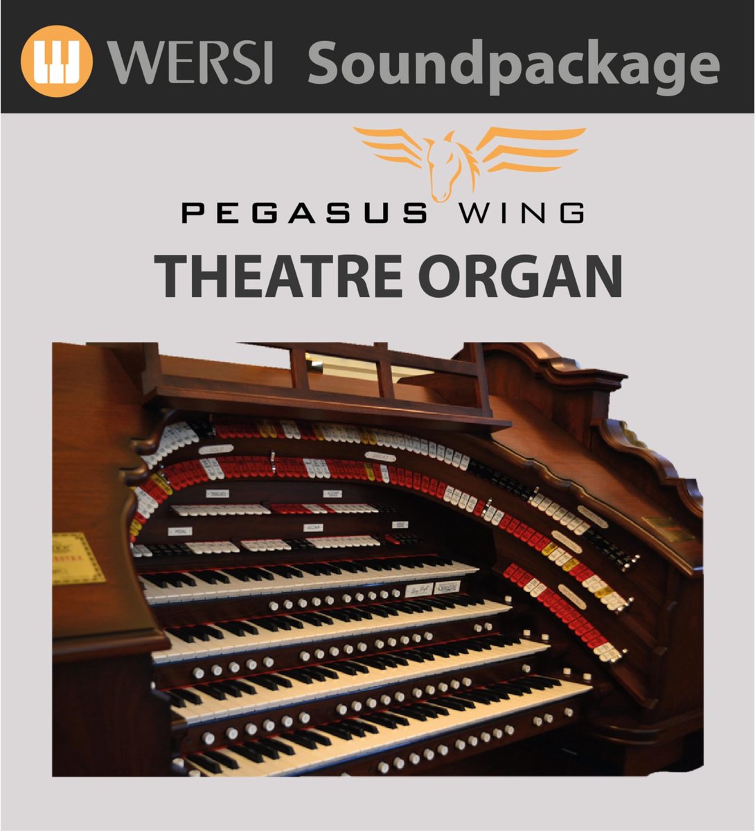 Wersi Theatre Sounds Soundpakket voor Pegasus Wing - Orgel software