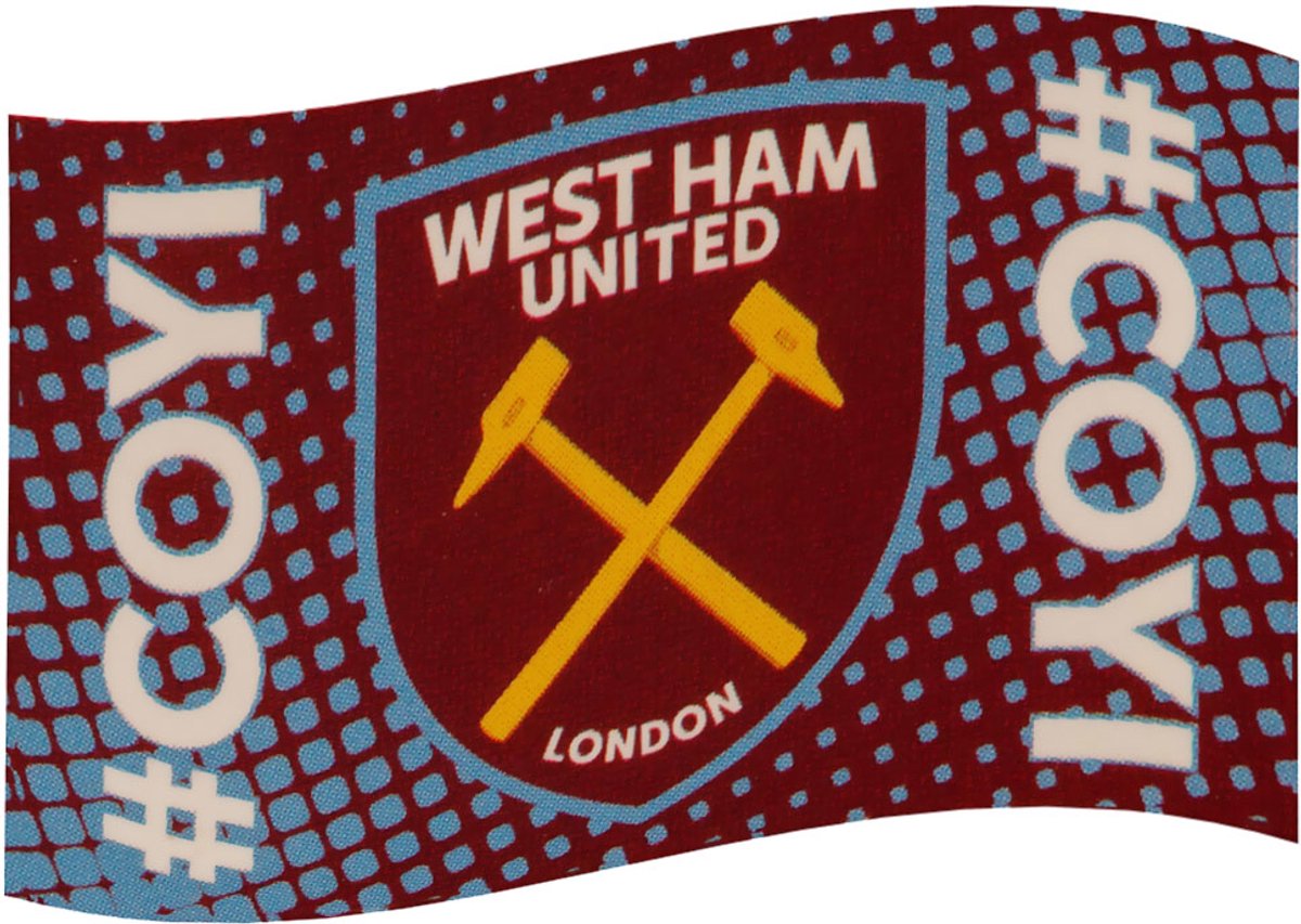 Vlag West Ham United Come on You Irons 100 x 150 cm