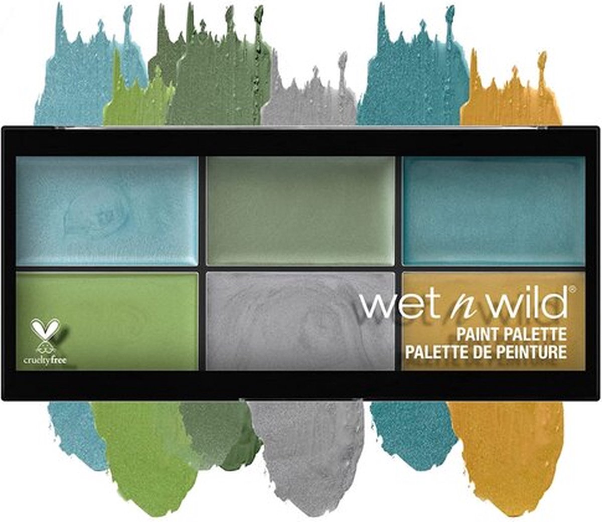 Wet n Wild - Fantasy Makers - Paint Palette - 1230032 - Metallics - 6 kleuren - Schmink Palet - 14 g