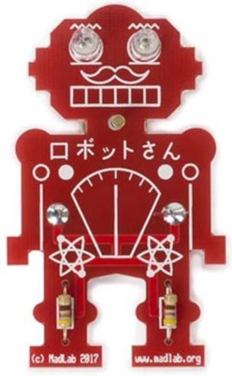 Whadda Soldeerkit M. Robot Madlab 65 X 40 Mm Rood 6-delig
