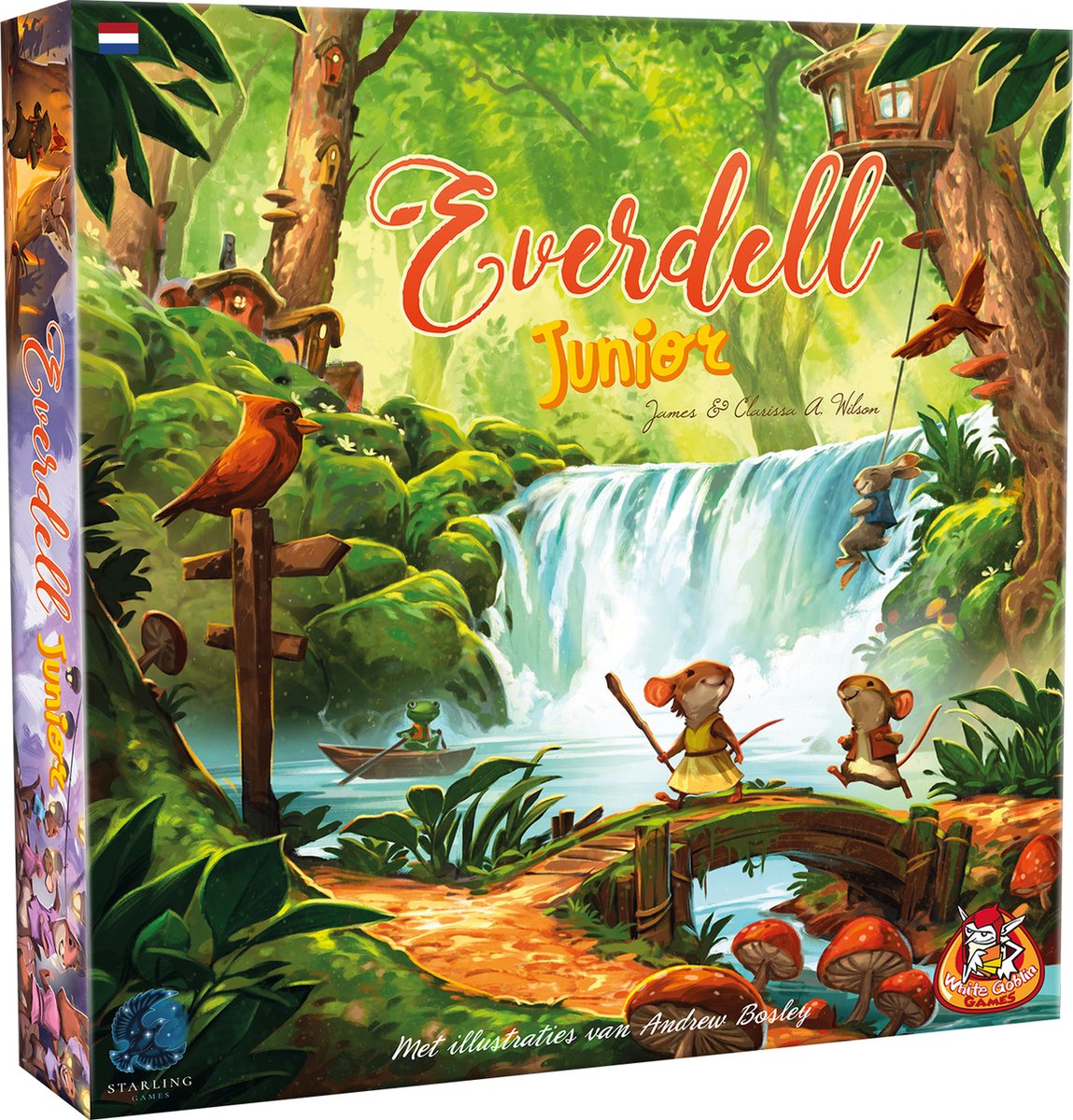 White Goblin Games Everdell Junior - Bordspel voor kids - Worker-placement