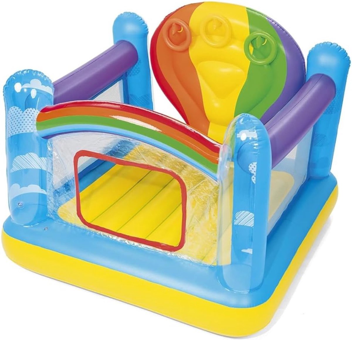 Hoge Kwaliteit Springkasteel - Opblaasbaar Springkasteel - Springkussen voor Kinderen - max 60KG - 175x173x137cm