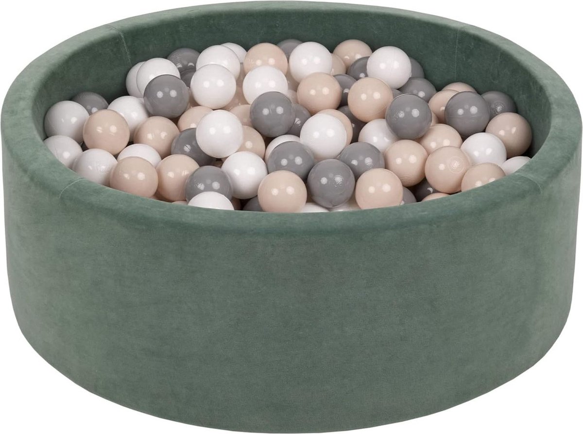 White-Label® Ballenbak - Ballenbad Baby - Kinderspeelgoed - Groen